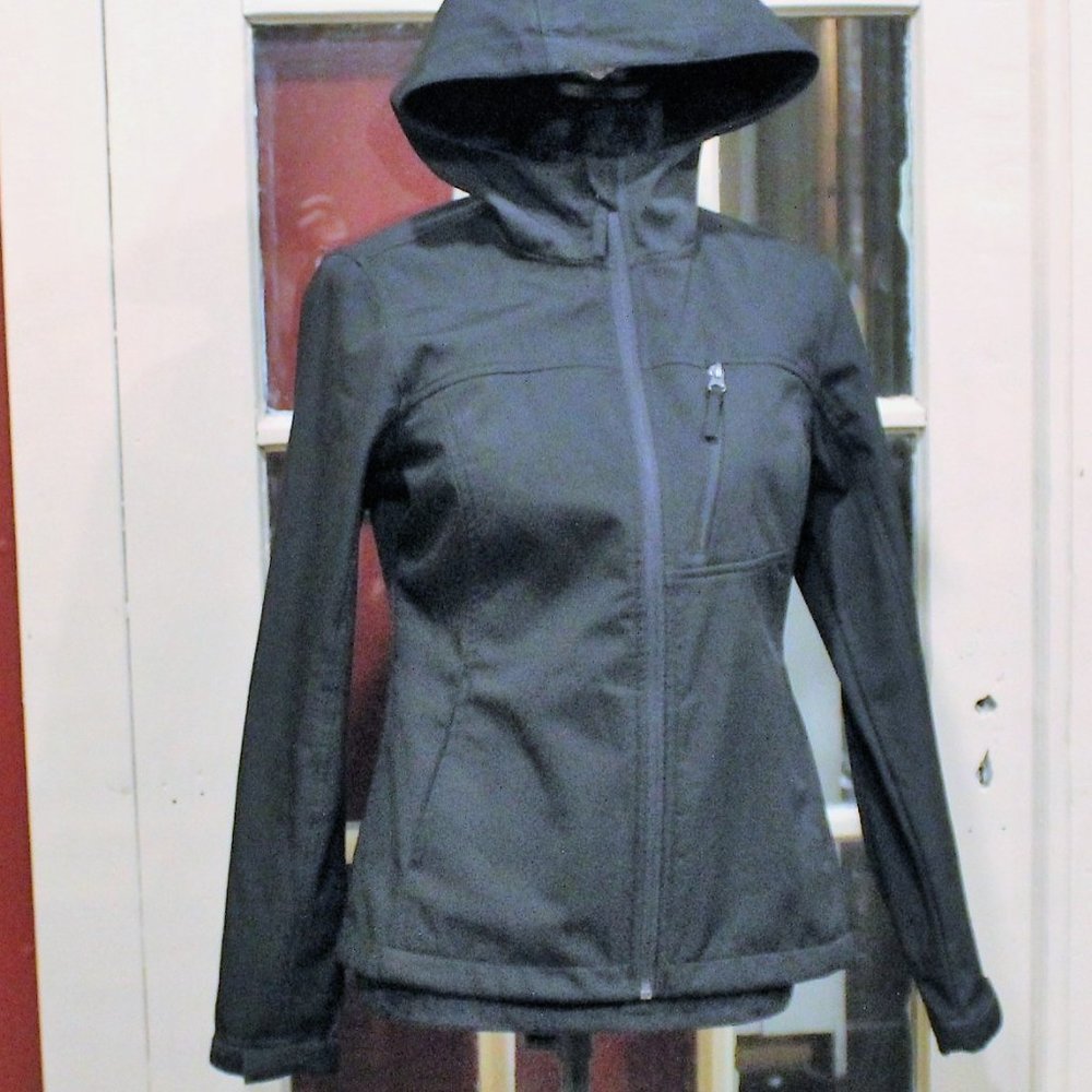 FREE TECH JACKET COAT RICH BLACK - Picture 7 of 8